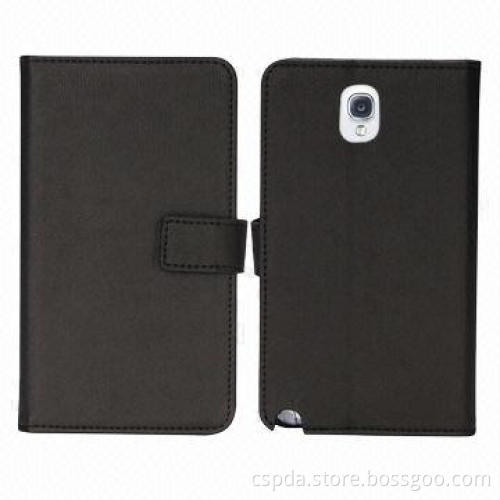 Hot Selling Folio Wallets/Leather Cases for Samsung Galaxy Note 3, Convertible Viewing Angle